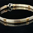 JANUS Submissive Collar, Sterling W  Gold Filled Accents Sale