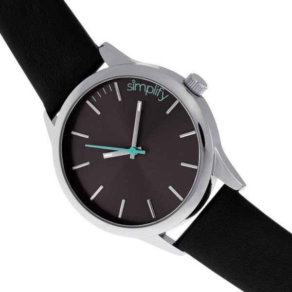 Simplify The 2400 Leather-Band Unisex Watch For Cheap