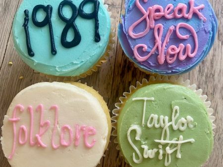 Taylor Swift In Our Eras Jumbo Cupcake 4-Pack! Discount