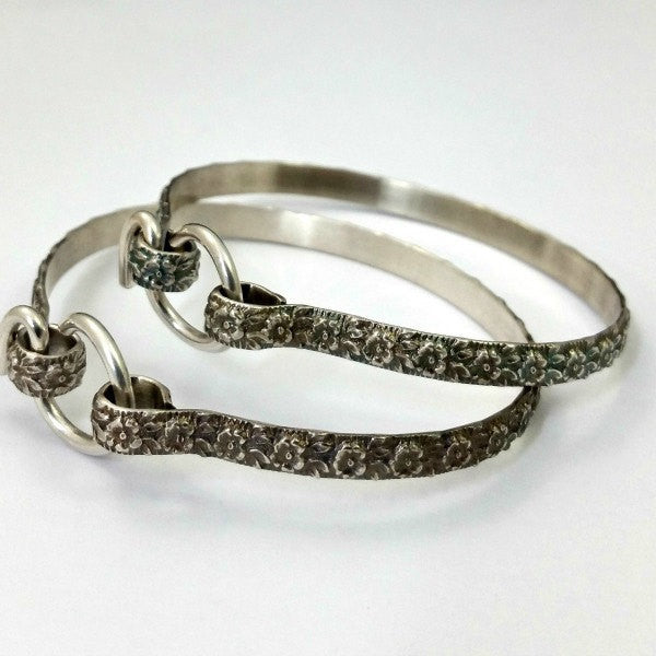 LOKELANI Handcuff Bracelets, Sterling Silver For Discount