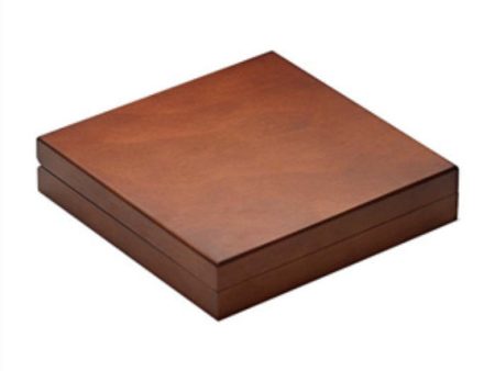 COLLAR Jewlery Box, Hardwood, Warm Matte Brown For Cheap