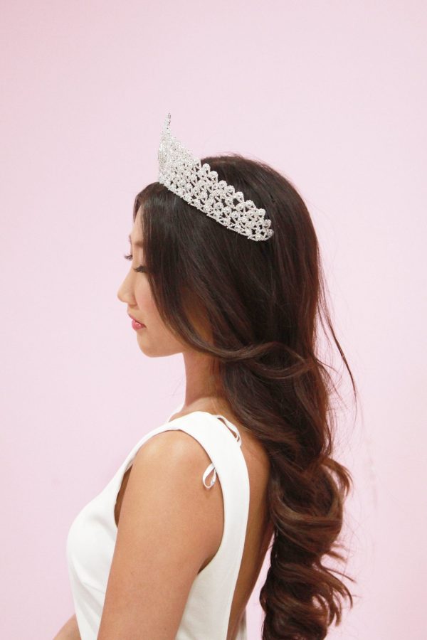 Liv Crystal Hair Crown Sale