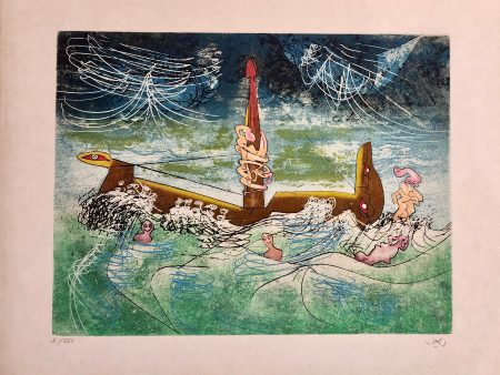 Roberto Matta - N ou s from the Hom mere II L Eautre suite Online Sale