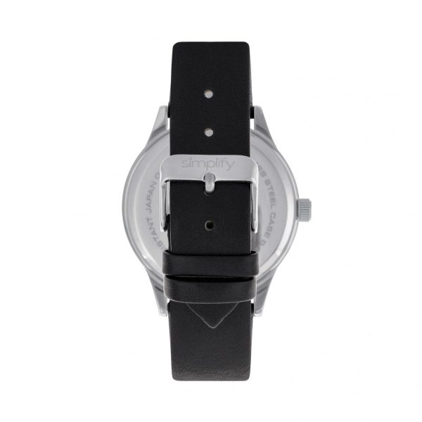 Simplify The 2400 Leather-Band Unisex Watch For Cheap