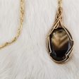 READY TO SHIP SMOKY TOPAZ WIRE WRAPPED PENDANT Hot on Sale