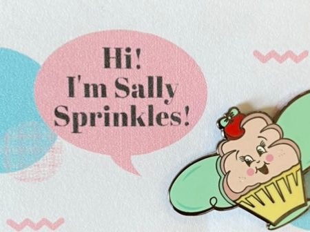 Sally Sprinkles Enamel Pin Cheap