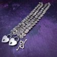 KYRO Egyptian Coils Locking Bracelets, Sterling Silver Fashion