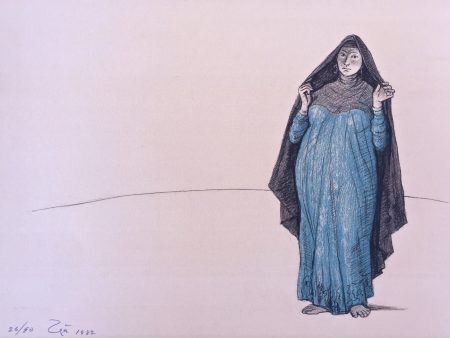 Zuniga lithograph from the Impressions of Egypt suite - image I on Sale