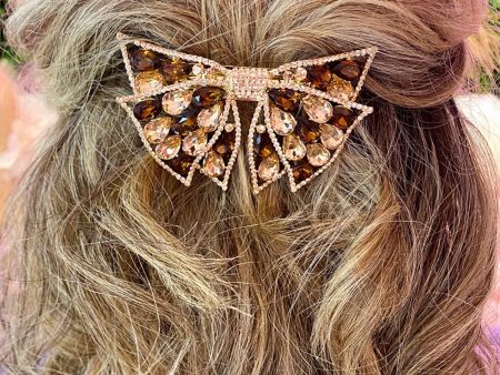 Large Ribbon Barrette Fashion