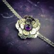 ROSE of APHRODITE Locking Soft Lariat Collar, Amethyst Cheap