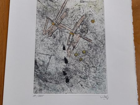 Roberto Matta - Droites Liberees plate V For Cheap