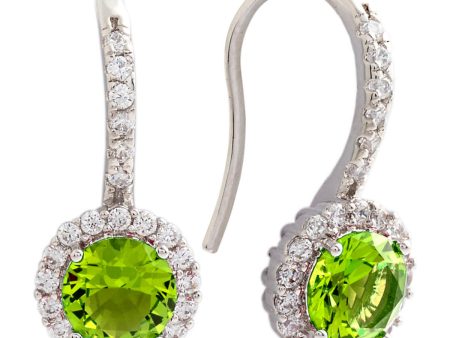 Bertha Juliet Women s 18k Gold Plated Halo Style Earring Fashion Earrings Cheap