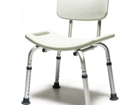 Lumex Bath Seat with Backrest (knock down) For Cheap