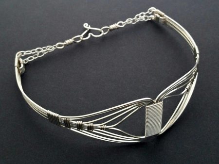 CLEO Locking Collar. Sterling Silver Sale