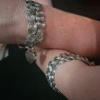 KYRO Egyptian Coils Locking Bracelets, Sterling Silver Fashion