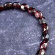 READY TO SHIP ANGEL WINGS LOCKING GEMSTONE COLLAR, Sterling, Garnet, Quartz & Pearls {One Of a Kind} For Sale