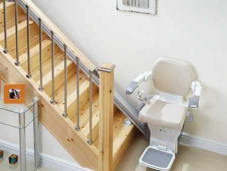 Xclusive Stair Lift complete, Free Rail Custom Cut, Free Evaluation (DIY) & 1 Yr Parts Warranty Cheap