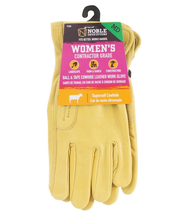 Women s Cowhide Ball & Tape Glove Discount