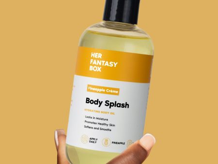 Body Splash - Skin Smoothing Body Oil  (Pineapple Creme) on Sale