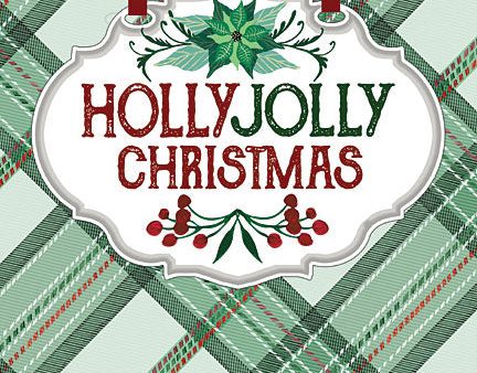 CIN2603 - Holly Jolly Christmas  - 12x16 Sale